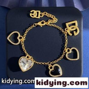DGロゴ ハートチャーム ブレスレット ドルチェ&ガッバーナ コピー アクセサリー 偽物kid26Pf8XLn