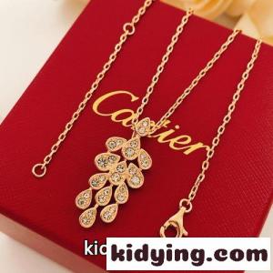 エレガント ビジュー ドロップ ネックレス カルティエ コピー 偽物 アクセサリーkid264viOze