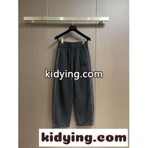 バレンシアガ コピー パンツ 偽物 シンプル ロゴ カジュアル スウェットパンツkid26S19j8n