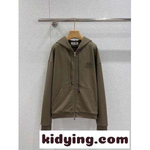 カジュアル 定番 フーディジャケット ミュウミュウ コピー パーカー コピー コットンkid26aCuSLn