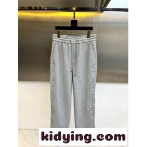 クロスパッチ 裏起毛 スウェットパンツ クロムハーツ コピーブランド パンツ 偽物 グレーkid26HTjm0b