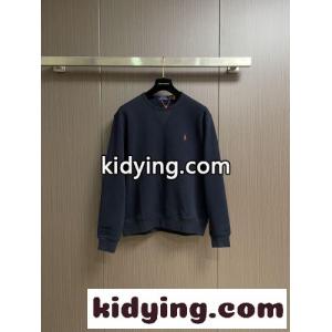 ラルフローレン Tシャツ 偽物 カジュアル コットン 裏起毛 スウェットシャツ ネイビーkid26r85DWn