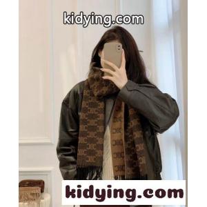セリーヌ ブランド コピー スカーフ 偽物 ユニセックス 洗練された トリオンフ カシミヤマフラーkid26fmyKPD