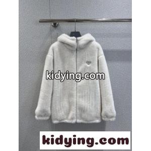 2WAY リバーシブル フード付きジャケット プラダ コピー ジャケット 偽物 ホワイトkid26XvmGHv