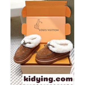 秋冬 大人気 LV SKI コルティナ ミュール ルイ・ヴィトン スーパーコピー ブラウンkid26rqWL1b