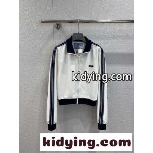 サイドライン トラックジャケット プラダ ブランド コピー ジャケット コピー ホワイトkid26rSjyKr