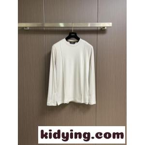 エルメネジルド・ゼニア Tシャツ 偽物 洗練された シンプル コットン 長袖Tシャツkid26ySziuy