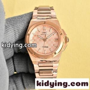 人気 エレガント IWC ウォッチ ウォッチファインダー 時計 スーパーコピー ピンクゴールドkid26mGvy4v