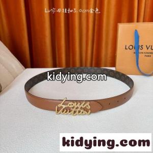 ルイ・ヴィトン ベスト スーパーコピー ベルト･LV スクリプト 30MM ブラウンkid26DyST1z