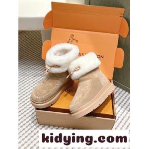 LV SKI コルティナ アンクルブーツ ルイ・ヴィトン ブーツ スーパーコピー ベージュkid26zmye4b