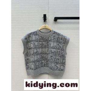 クリスチャン・ディオール コピーブランド ニット 偽物 dior コピーブランド Alphabet カシミヤ セーターベストkid260T1Lny