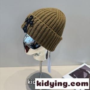 クロムハーツ コピー キャップ 偽物 ユニセックス クロスパッチ ニットキャップ カーキkid26jO9jie