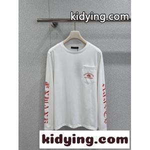 クロムハーツ コピー Tシャツ 偽物 コットン カジュアル プリント ロングスリーブTシャツkid26DWbOvC