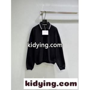 上品 洗練された コットン 長袖 ポロシャツ アレキサンダーワング Tシャツ コピー ブラックkid26a4TDye