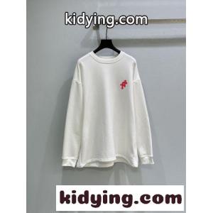 バックプリント 長袖Tシャツ クロムハーツ スーパーコピー Tシャツ 偽物 コットン ホワイトkid26ST5r8z