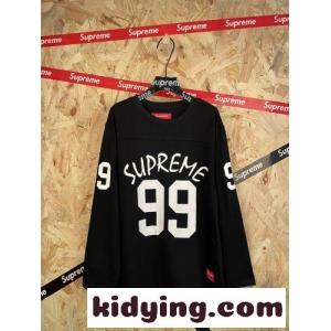 ナンバリング プリント ロングスリーブ Tシャツ シュプリーム コピー Tシャツ 偽物 ブラックkid268X955z