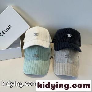 洗練された 秋冬 ベースボールキャップ セリーヌ コピー キャップ 偽物 合わせやすいkid26XLbema