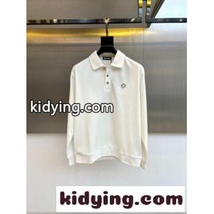 シンプル 上品 ロゴ 長袖 ポロシャツ エルメネジルド・ゼニア Tシャツ 偽物 ホワイトkid26jWzyaq