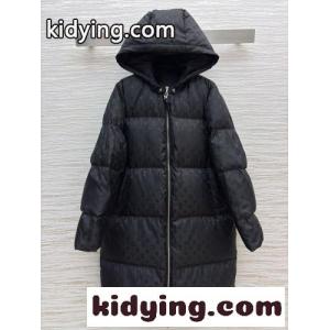 ロングモノグラム パッファージャケット ルイ・ヴィトン ダウンジャケット コピー ブラックkid264n0Hfu