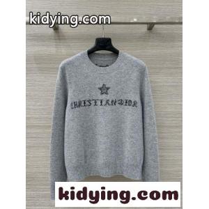 dior スーパーコピー Alphabet カシミヤニット クリスチャン・ディオール スーパーコピー セーター コピー グレーkid26Pz85jm
