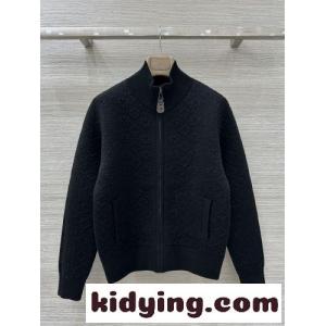 シンプル 上品 ジッパップジャケット ルイ・ヴィトン ジャケット 偽物 ブラックkid26u8Diai