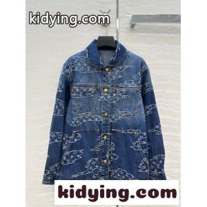 モノグラム デニム ワークウェアブルゾン ルイ・ヴィトン ジャケット コピー ユニセックスkid264LPrum