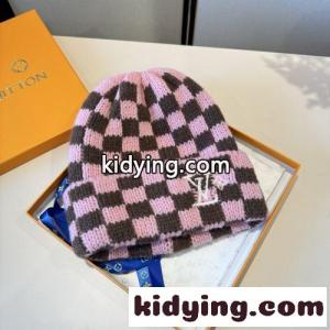ルイ・ヴィトン キャップ 偽物 ユニセックス カジュアル 上品 ダミエ ニットキャップkid261P9TXD