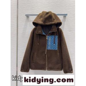 モノグラムアクセント フリースジャケット ルイ・ヴィトン ジャケット コピー ブラウンkid26jWruCC