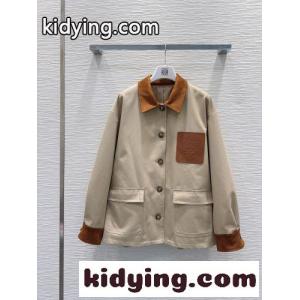 カジュアル おしゃれ コットン アウター ロエベ スーパーコピー ジャケット コピー ベージュkid26fKrCuC