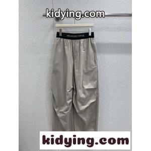 スタイリッシュ ウエストロゴ ロングパンツ アレキサンダーワング パンツ 偽物kid26W5Hzqi
