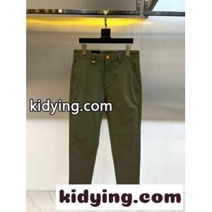 エルメス コピー パンツ 偽物 シンプル 洗練された チノパンツ ズボン グリーンkid26m0nKbm