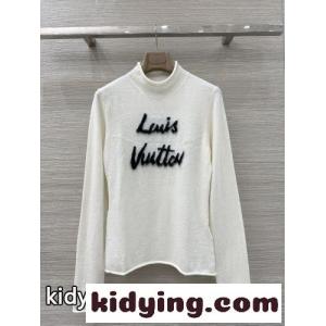 ブラッシュド シグネチャープルオーバー ルイ・ヴィトン Tシャツ コピー ホワイトkid26GrSf4b