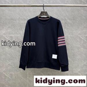 カジュアル 洗練された コットン スウェットシャツ トムブラウン コピーブランド Tシャツ 偽物 ネイビーkid26jy451z
