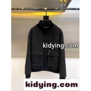 大人カジュアル スタンドカラーブルゾン エルメネジルド・ゼニア ジャケット 偽物 ブラックkid26ueuCye
