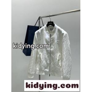 洗練された 上品 総柄 ボンバージャケット クリスチャン・ディオール ブランド コピー ジャケット コピー ホワイトkid26Ceiemq