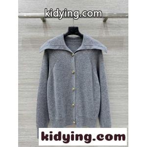 エレガント カシミヤ カーディガン ボッテガ・ヴェネタ ニット コピー ライトグレーkid26S51PLj