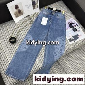 お洒落 合わせやすい ロゴ入り デニムパンツ シャネル コピー ジーンズ コピーkid26DWP9Hn