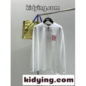 カジュアル 定番 ロゴ 長袖tシャツ ジバンシィ ブランド コピー Tシャツ コピー クルーネック ホワイトkid26Ljm4Tz