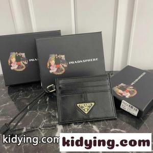 上品 カジュアル スリム カードケース プラダ コピー 財布 コピー ブラックkid26bWvSri