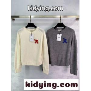 セリーヌ コピー セーター コピー シンプル 可愛い ウール クルーネック トップスkid26nyqCym