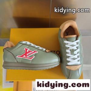 コーデ格上げ♪LV バターソフト スニーカー ルイヴィトン ブランド コピー スーパーコピー レディース メンズ グリーンkid26DCeSzq