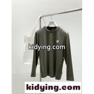 シンプル 定番 クルーネック 長袖Tシャツ モンクレール スーパーコピー Tシャツ 偽物kid26jGLDei