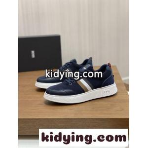 ヒューゴ・ボス スニーカー コピー シグネチャーストライプ カジュアル メンズシューズ ネイビーkid26bSrmyu