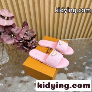 人気 定番 可愛い リリー ミュール ルイ・ヴィトン サンダル スーパーコピー ピンクkid26X51Lnq