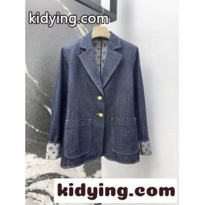 デニム プレッピーブレザー ルイ・ヴィトン ジャケット コピー レディースkid26XveeaC