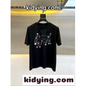 ロゴプリント ヴェルサーチ コピーェ Tシャツ 偽物 コットン ベーシック 半袖Tシャツ ブラックkid26qW1Hbu