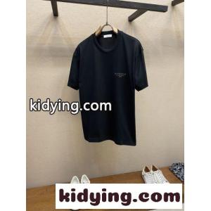 洗練された ロゴ入り 半袖Tシャツ ジバンシィ コピー Tシャツ コピー コットン ブラックkid26LjqCei