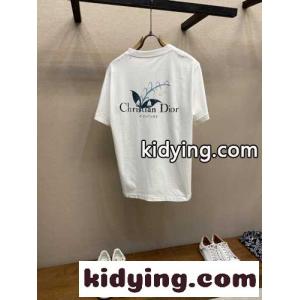 カジュアル 合わせやすい 半袖Tシャツ クリスチャン・ディオール コピー Tシャツ スーパーコピー ホワイトkid26mcm コピー4Tb