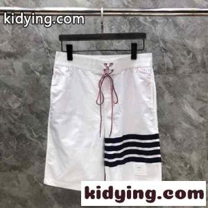トムブラウン コピー パンツ コピー カジュアル お洒落 ショートパンツ ホワイトkid264vaOza