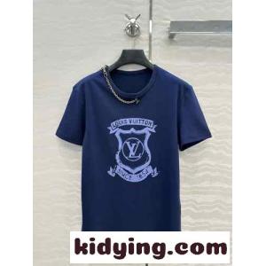 Tシャツ ウィズ LV クレスト ルイ・ヴィトン 半袖Tシャツ スーパーコピーkid260PPXLb